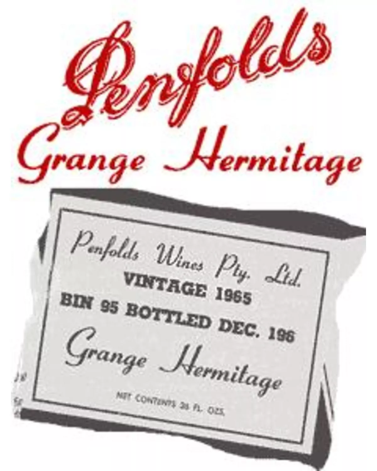 1965 Penfolds Grange Hermitage