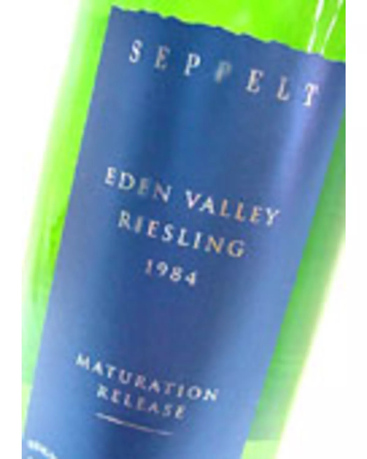 1984 Seppelt Eden Valley Maturation Release Riesling