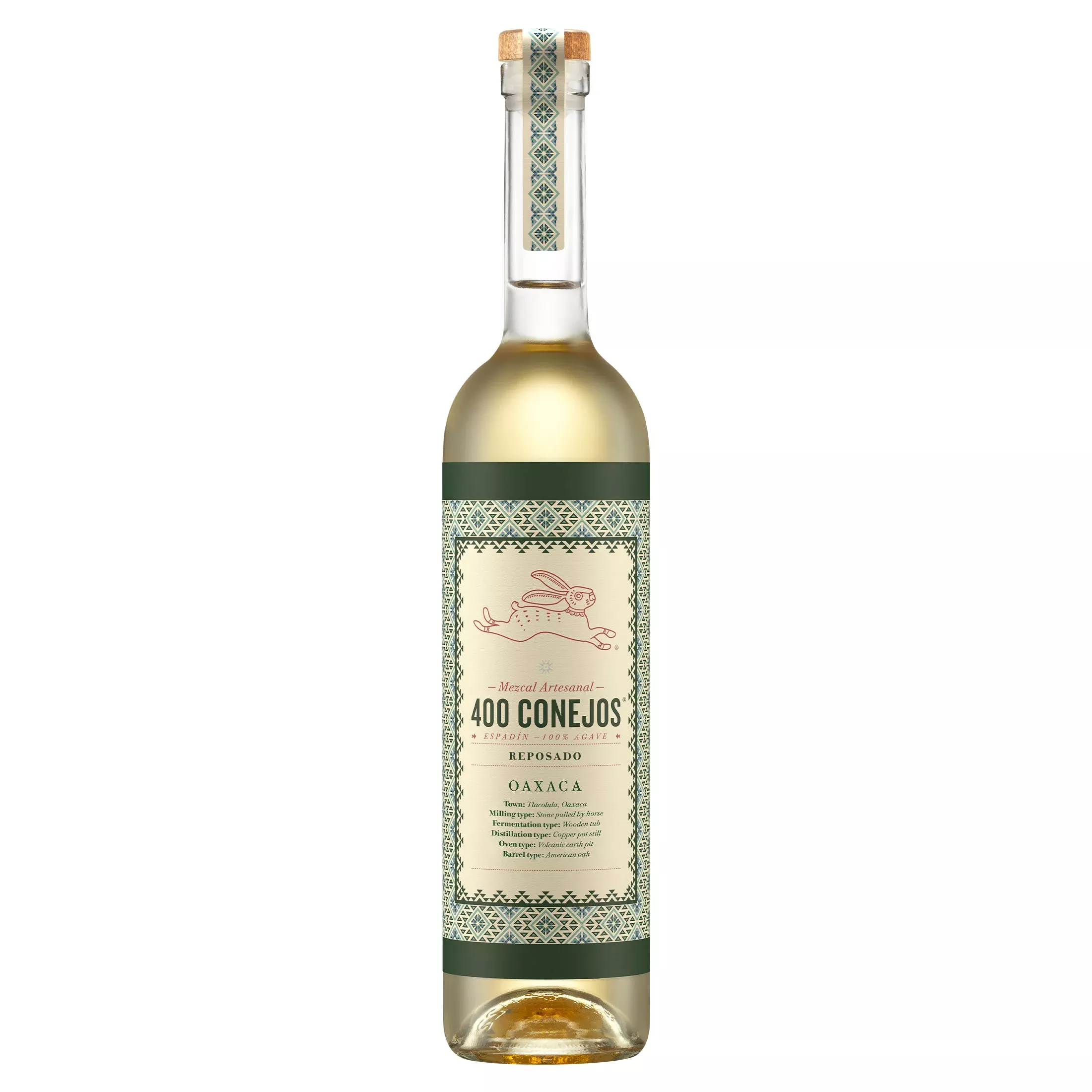 400 Conejos Mezcal Reposado 750ML