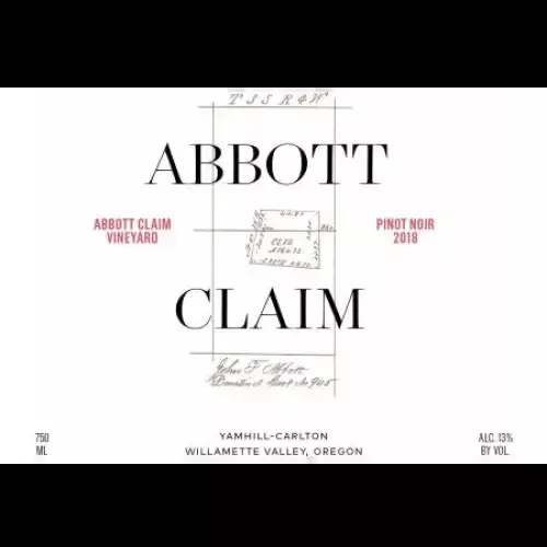 Abbott Claim Pinot Noir Yamhill-Carlton District