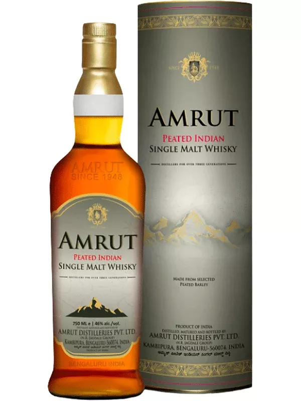 Amrut Peated Indian Single Malt Whisky