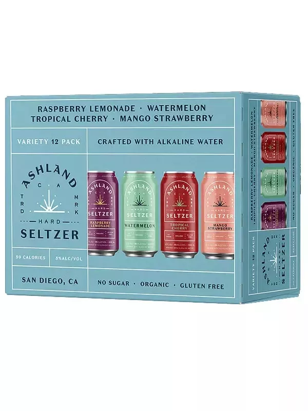 Ashland Hard Seltzer Tropical Variety Pack