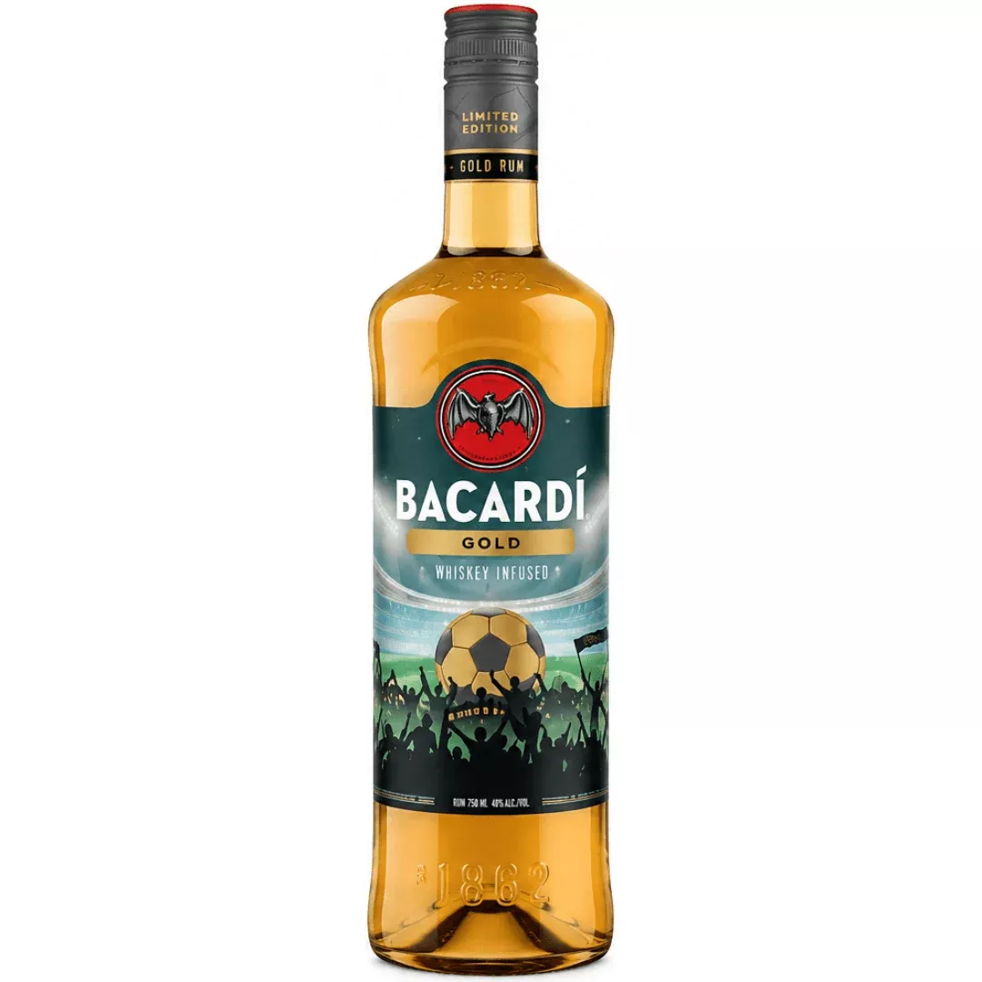 Bacardi Gold Soccer Limited Edition Rum