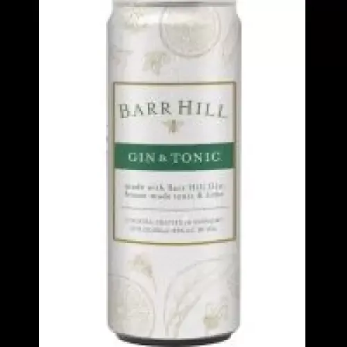 Barr Hill Gin & Tonic Cocktail