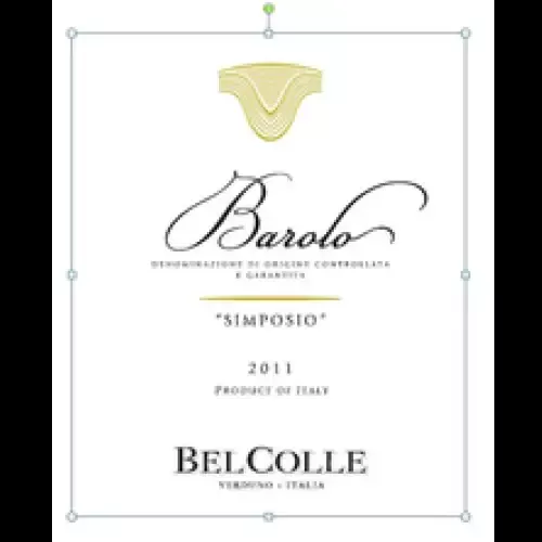 Bel Colle Barolo Simposio