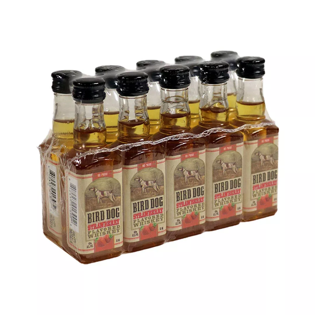 Bird Dog Strawberry Whiskey 10PK 50ML