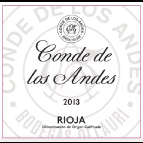 Bodegas Conde de los Andes Rioja Tempranillo 2004