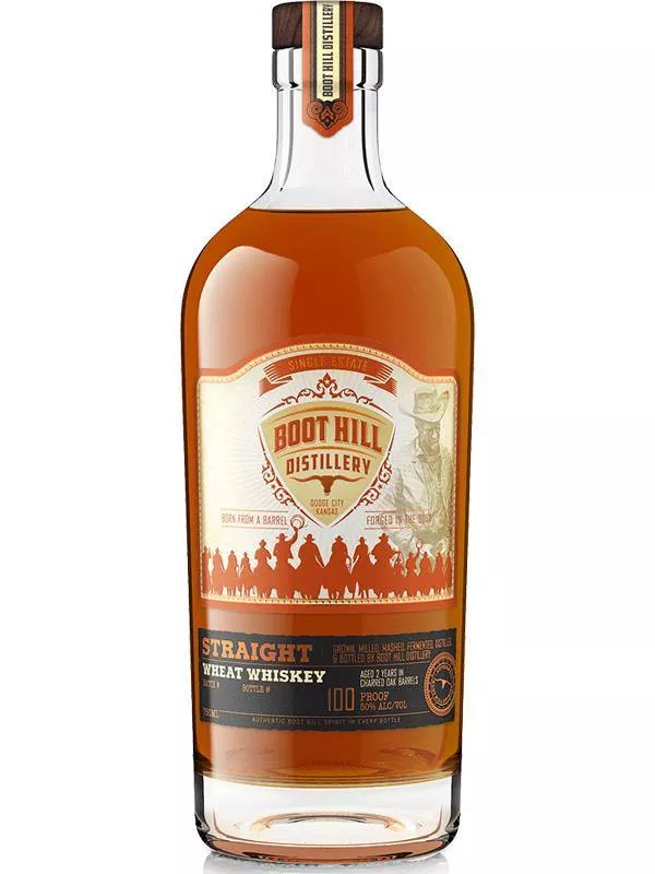 Boot Hill Distillery Straight Wheat Whiskey