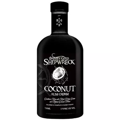 Brinley Shipwreck Rum Coconut Cream 750ML