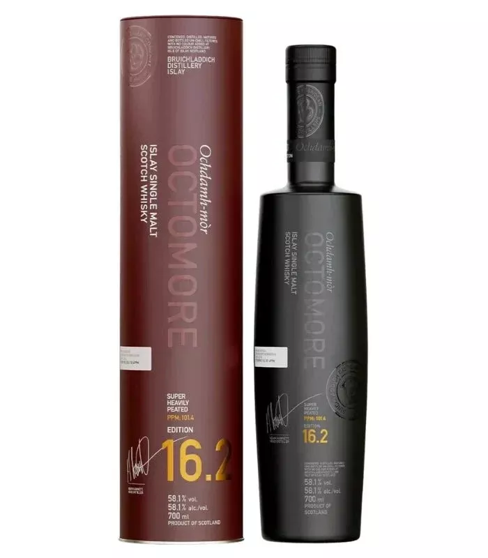 Bruichladdich Octomore Edition 16.2 Single Malt Scotch Whisky 700mL