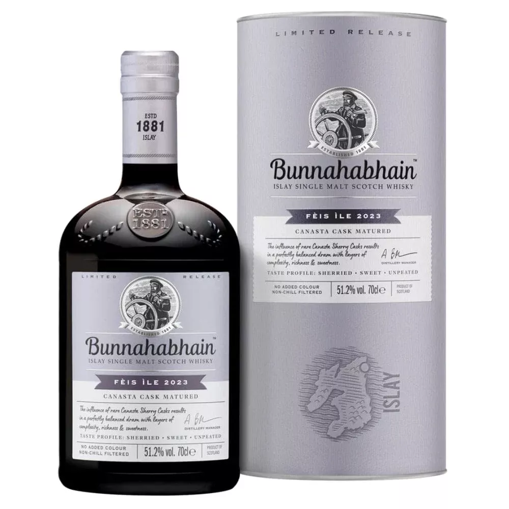 Bunnahabhain Fèis Ìle 2023 Canasta Cask Matured