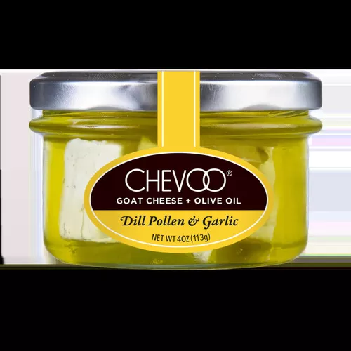 • Chevoo Chvre Dill Pollen Garlic