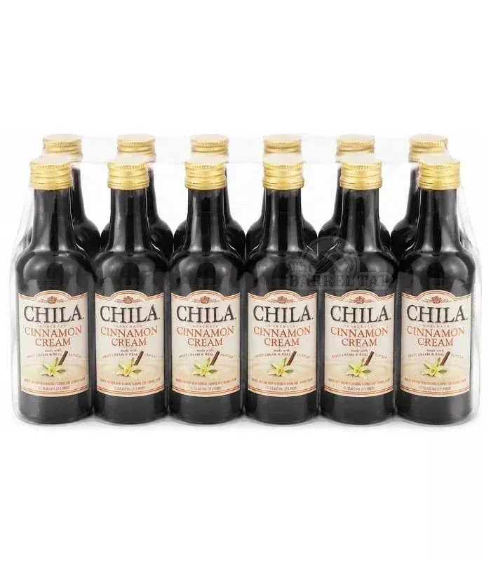 Chila Horchata Cinnamon Cream Rum Mini Bottles (12 x 50mL)