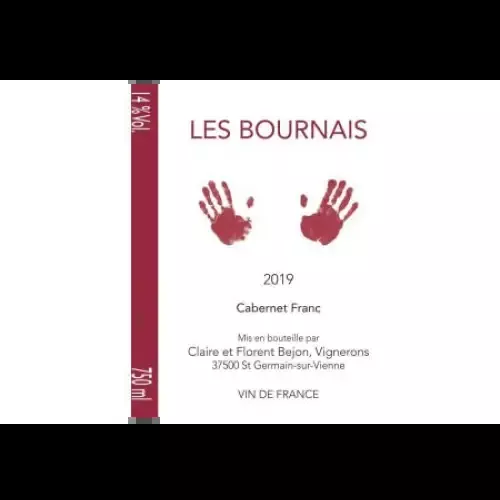 Claire et Florent Bejon Cabernet Franc Les Bournais