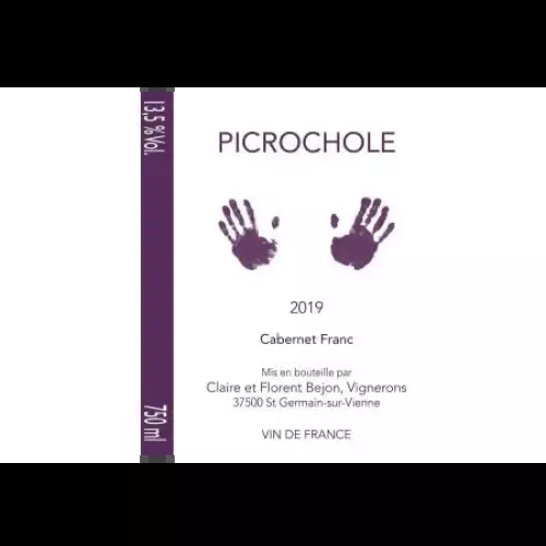 Claire et Florent Bejon Cabernet Franc Picrochole