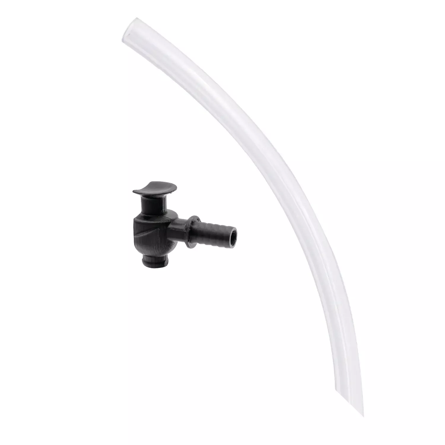 Cleaning Adapter for BIB (V-Pull) with 1 Foot of 3/8" Beer Line