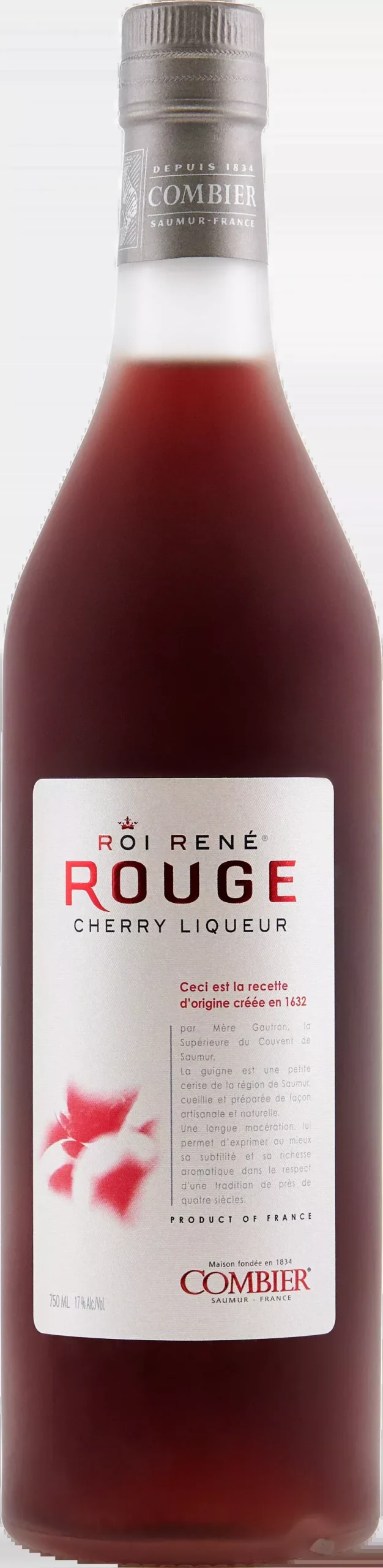 Combier Liqueur Cherry Roi Rene Rouge 750ML