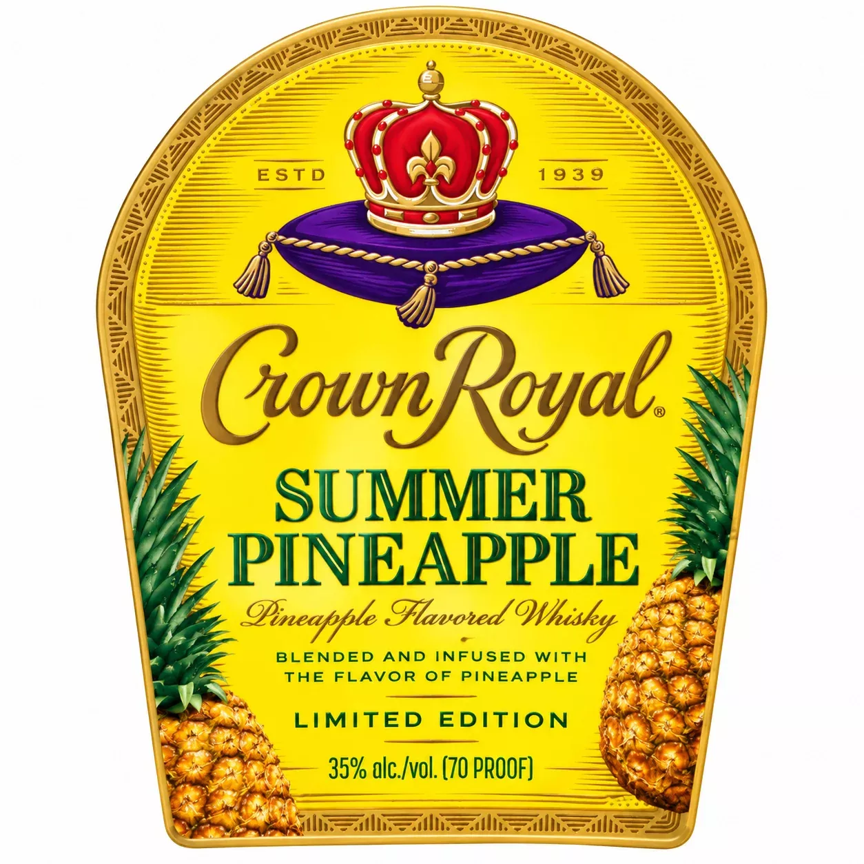 Crown Royal Summer Pineapple Flavored Whisky Limited Edition