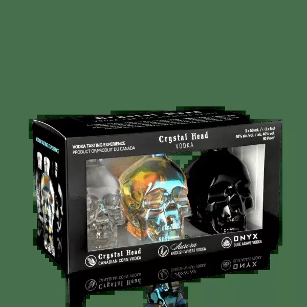 Crystal Head Vodka 3 x 50ml Mini Pack