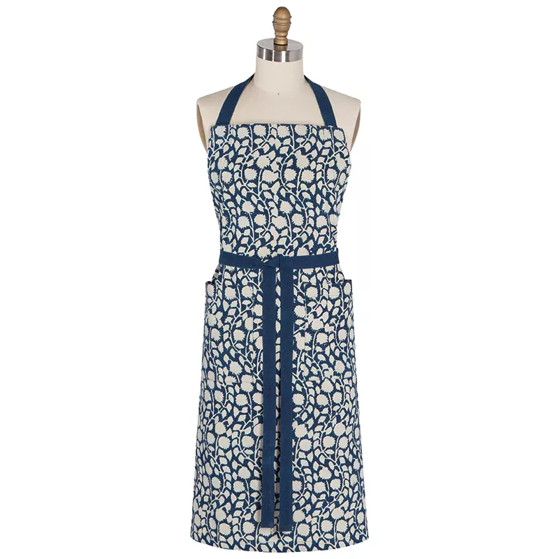 Danica Heirloom Vinebloom Block Print Apron
