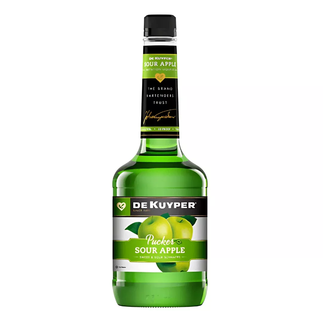 De Kuyper Pucker Sour Apple Liqueur