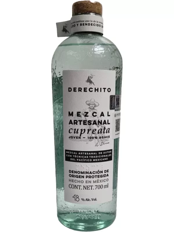 Derechito Mezcal Artesanal Cupreata