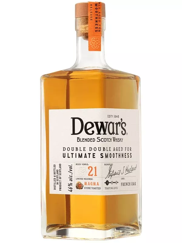 Dewar's Double Double Magma Stone Toasted 21 Year Old Scotch Whisky