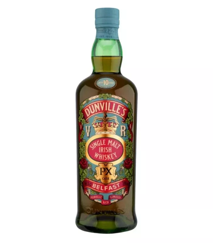 Dunville's 10 Year PX Cask Single Malt Irish Whiskey 700mL