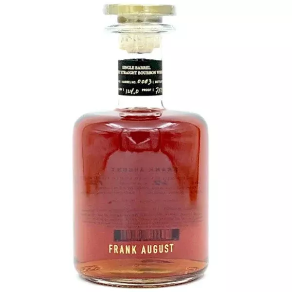 Frank August Single Barrel Bourbon - 750 ML