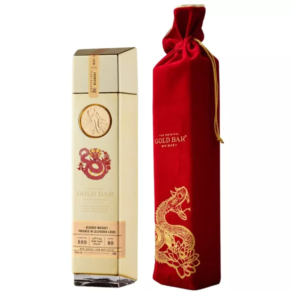 Gold Bar Whiskey Year of the Snake 2025