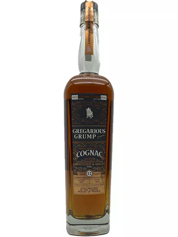 Gregarious Grump 12 Year Petite Champagne Cognac