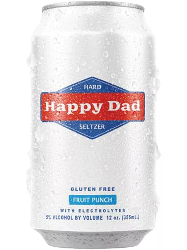 Happy Dad Hard Seltzer Fruit Punch