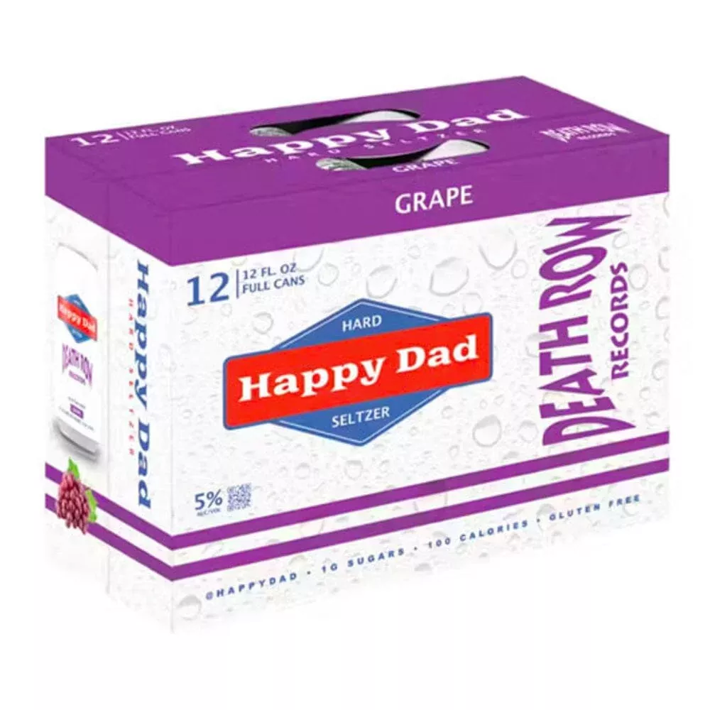 Happy Dad X Death Row Records Grape Hard Seltzer 12PK