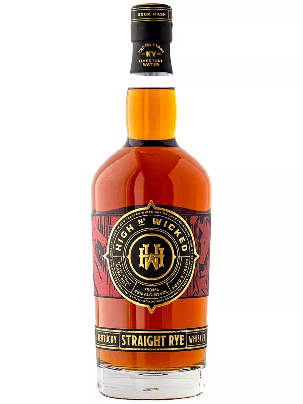 High N’ Wicked Straight Rye Whiskey