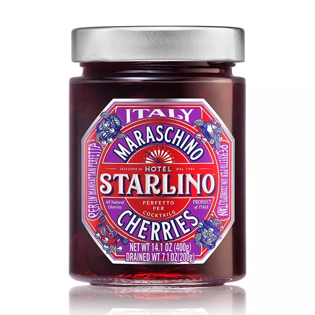 Hotel Starlino Maraschino Cocktail Cherries 14OZ