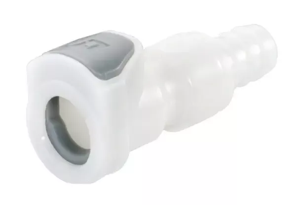 In Line Hose Barb Socket, Long Body