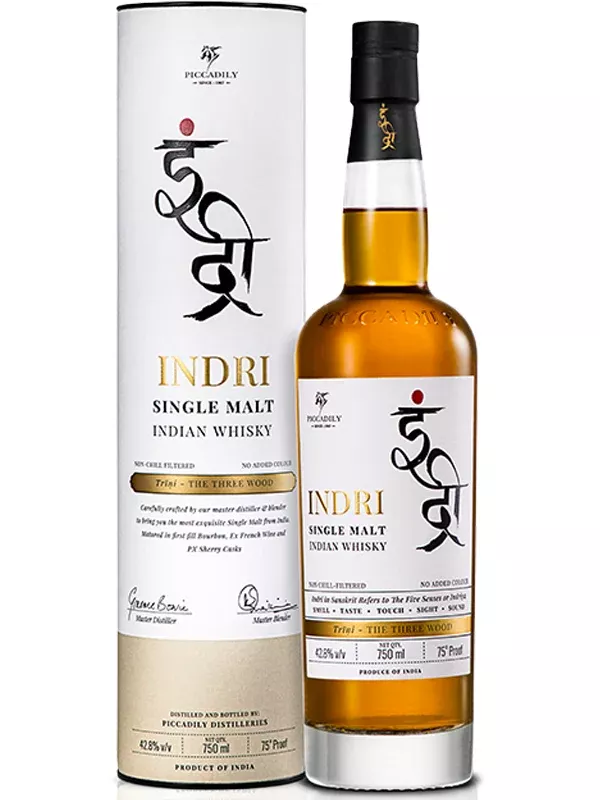 Indri 'Trini The Three' Single Malt Indian Whisky