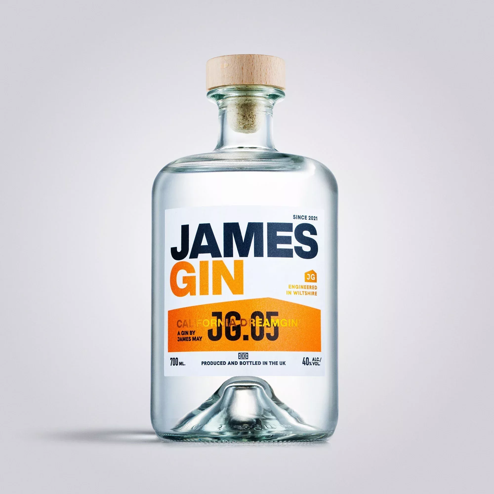 James Gin California Dreamgin' W/ Souvenir Gift Key Chain
