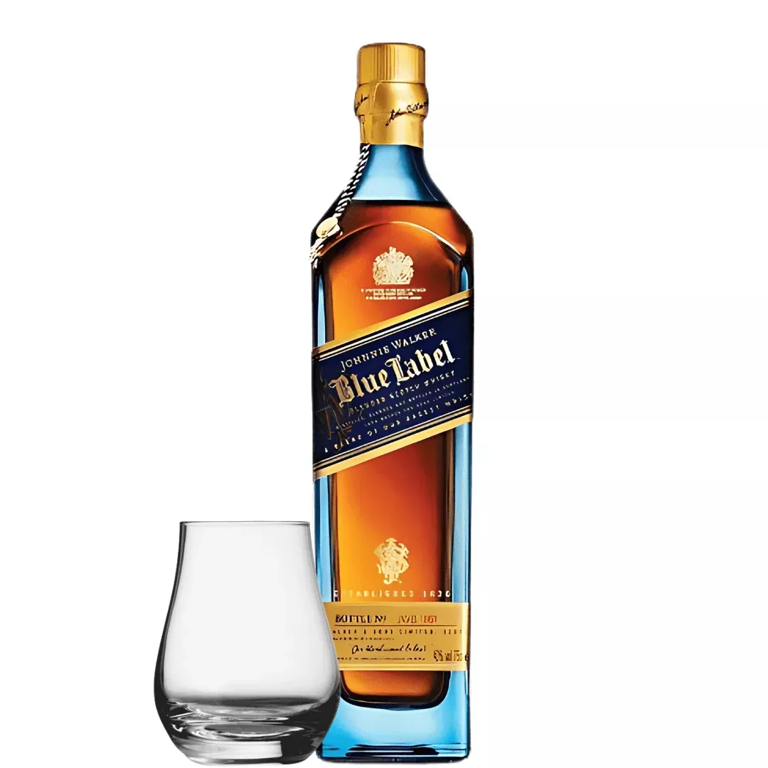 Johnnie Walker Blue Label with Spey Dram Glass