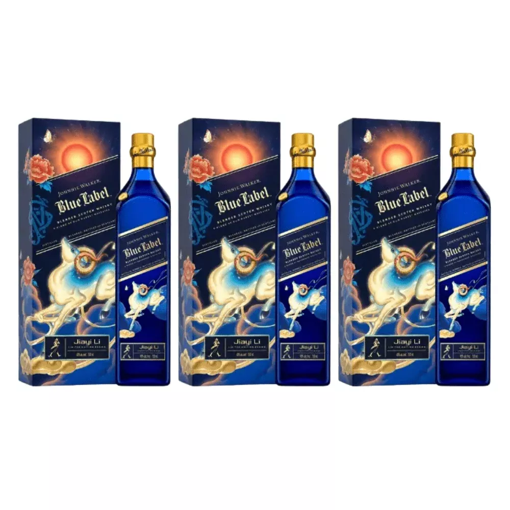 Johnnie Walker Blue Label Year of the Goat 2027 Limited Edition 3PK