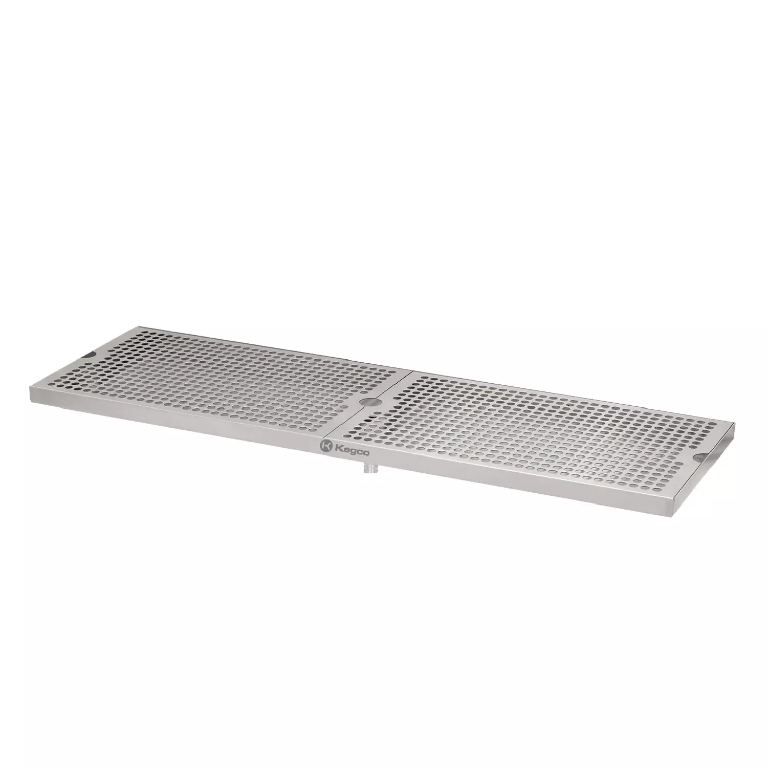 Kegco 30" x 9" Surface Mount Drip Tray with Drain