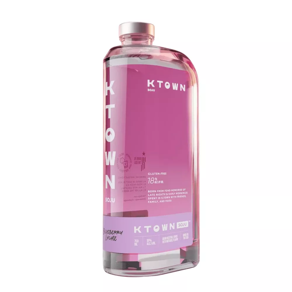 Ktown Soju Blueberry Lychee