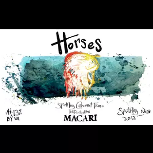 Macari Vineyards Cabernet Franc Horses Sparkling 2021