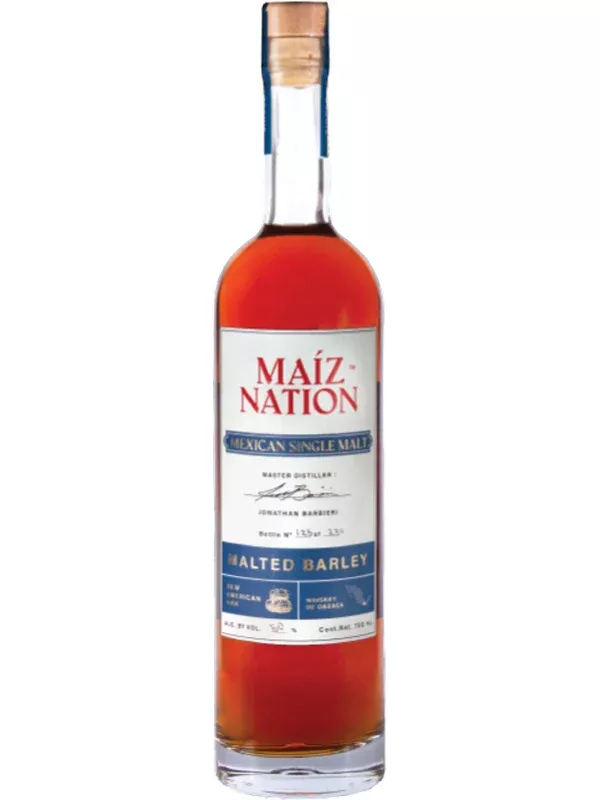Maiz Nation Malted Barley Mexican Single Malt Whiskey
