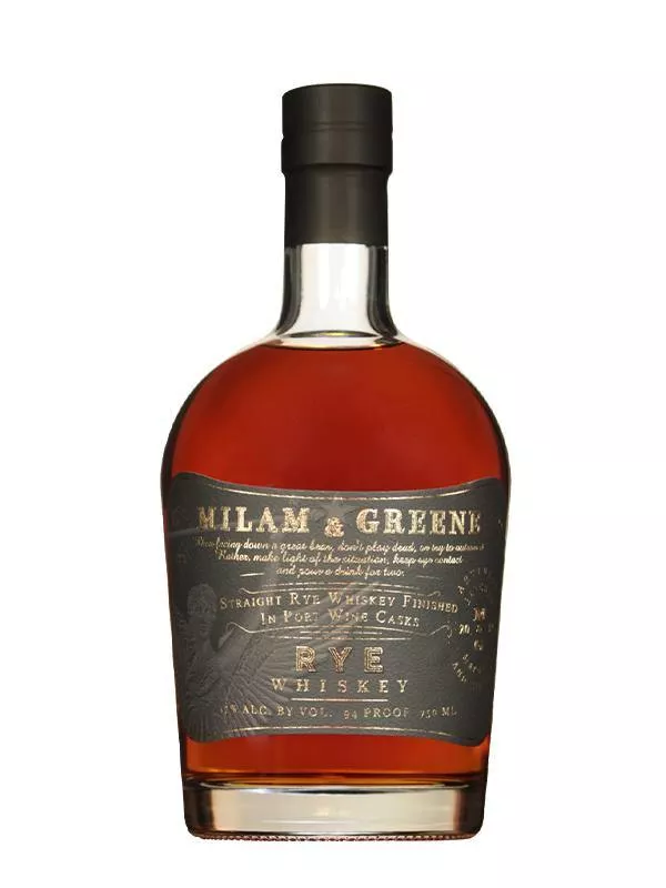 Milam and Greene Straight Rye Whiskey