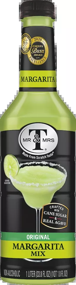 Mr & Mrs T Margarita Mix Plastic 1L