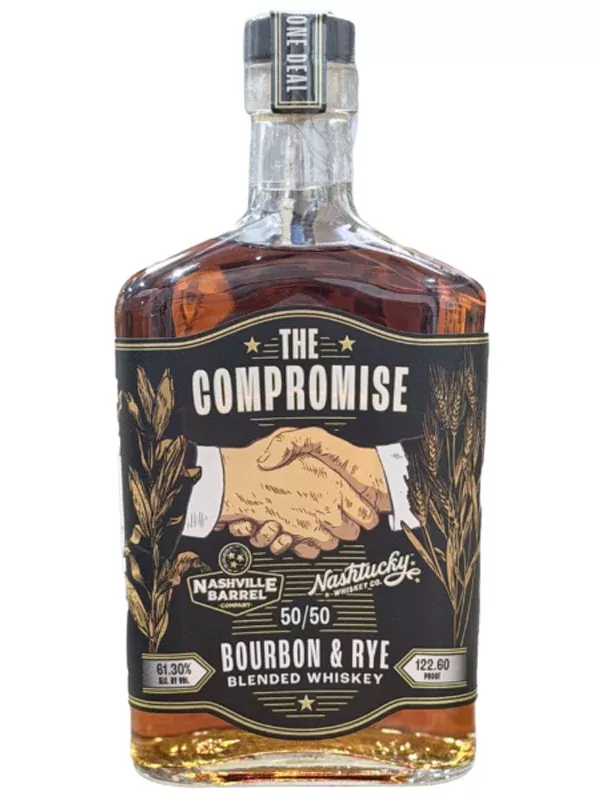 Nashville Barrel Company The Compromise 50/50 Bourbon & Rye Blended Whiskey