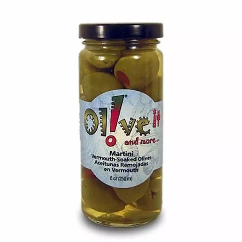 OLIVE-IT VERMOUTH OLIVES 8OZ