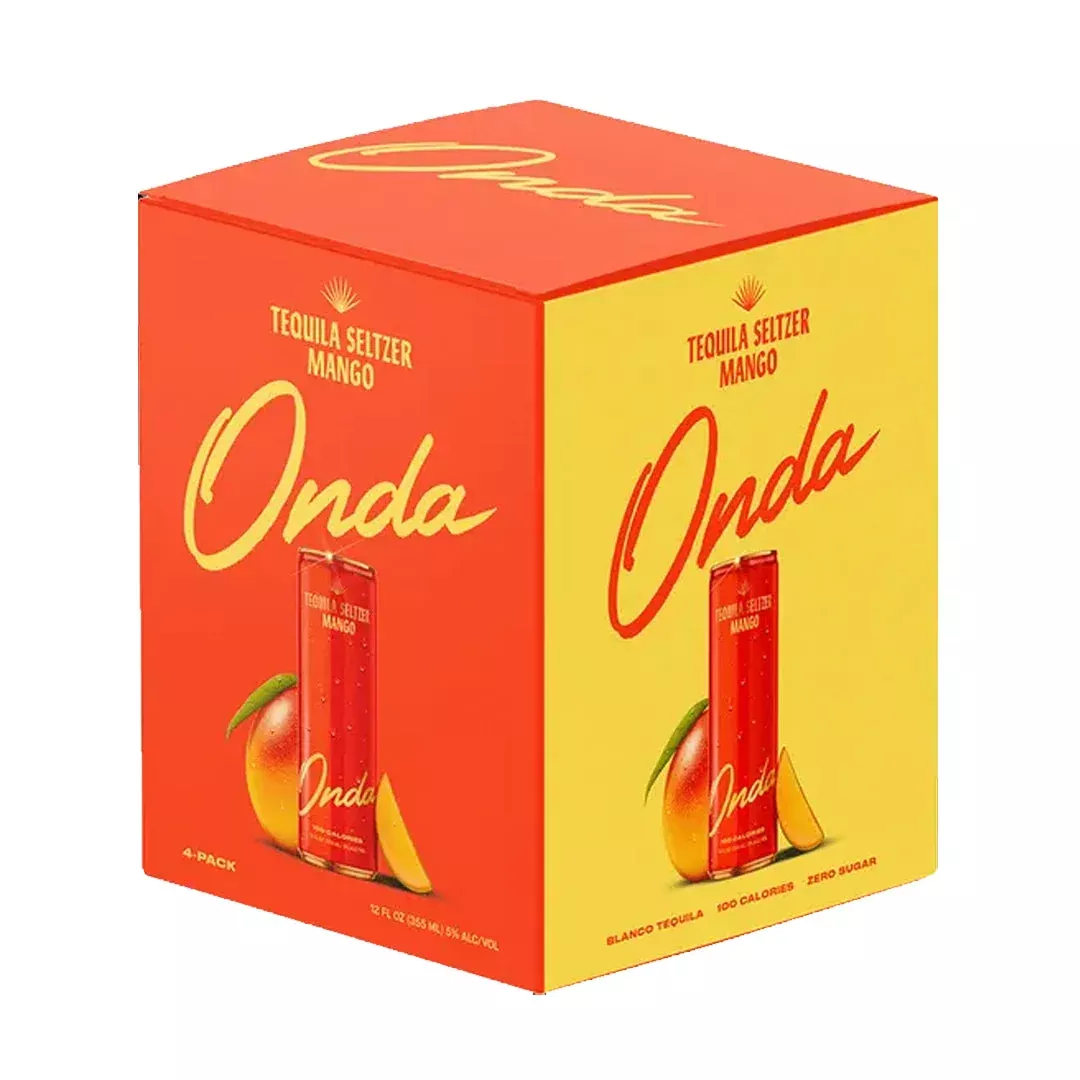 Onda Mango Tequila Seltzer 4PK