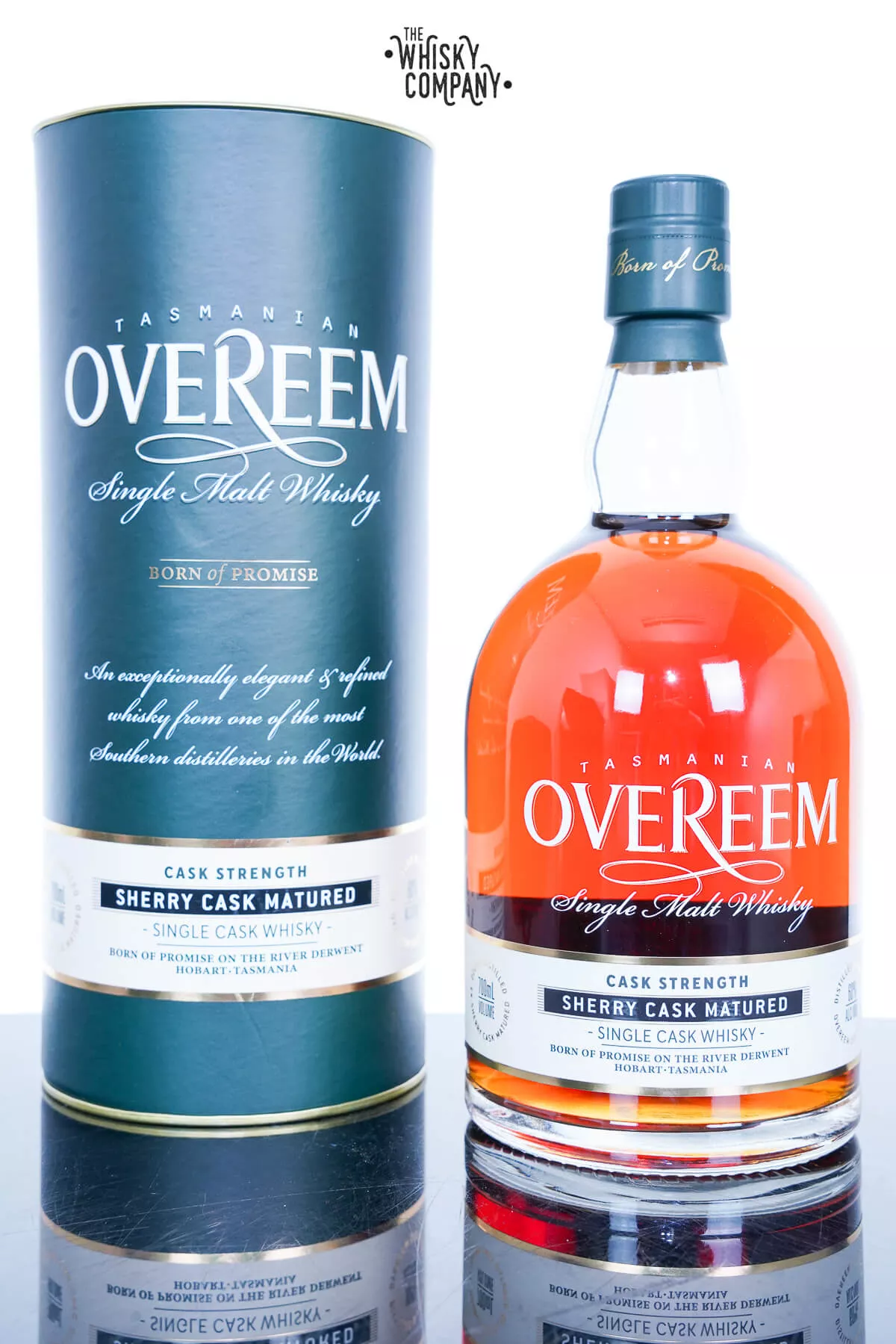 Overeem Sherry Cask Matured Cask Strength Tasmanian Single Malt Whisky (700ml)